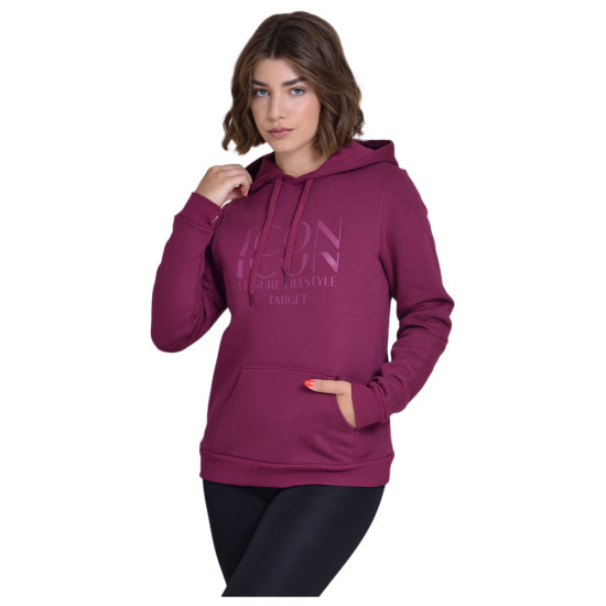 Target Γυναικείο φούτερ Hoodie Fleece Icon Target Γυναικείο φούτερ Hoodie Fleece Icon